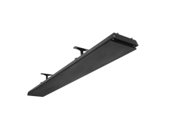 Elektrický tepelný zářič HEATSTRIP Design Radiant Heater 2400 W celočerný