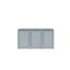 Boxy na 3 popelnice - Model HATCH / STEEL