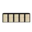 Boxy na 5 popelnic - Model HATCH / WOOD - Barva: RAL 7016 ( Antracit )