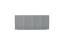 Boxy na 4 popelnice - Model HATCH / STEEL / LEAF Decor - Barva: RAL 7016 ( Antracit ), Barva dekoru: Imitace rzi