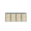 Boxy na 4 popelnice - Model HATCH / WOOD - Barva: RAL 7016 ( Antracit )