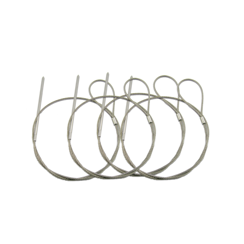 Flexibilní grilovací jehly GrandHall (sada 4 kusů)