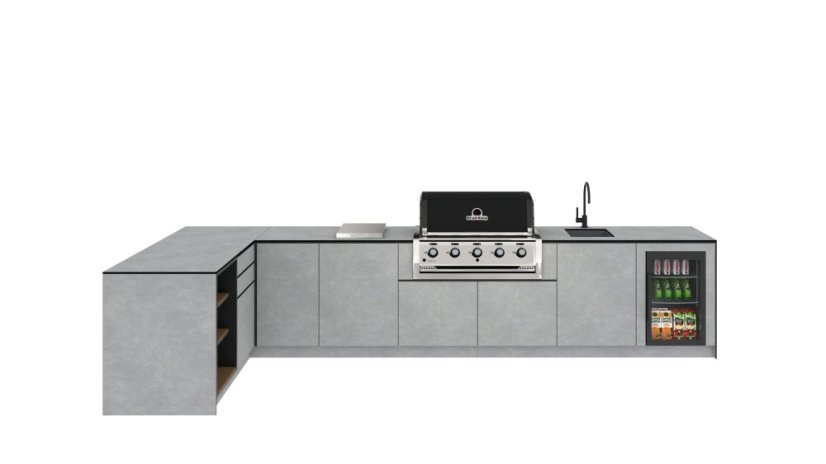 Kitchen Boxy - Venkovní kuchyně model L 3