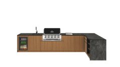 Kitchen Boxy - Venkovní kuchyně model L 1