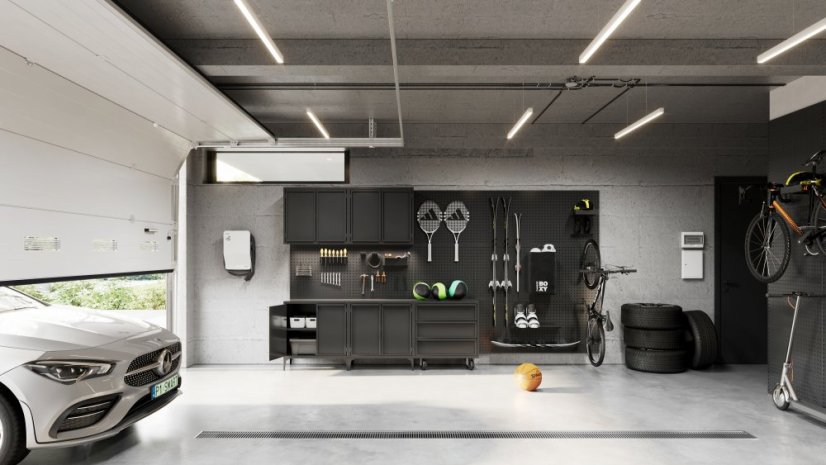 GarageBOXY™ SET L - Barva: RAL 7016 ( Antracit )