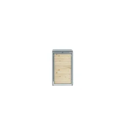 Box na 1 popelnici - Model HATCH / WOOD