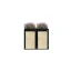 Boxy na 2 popelnice - Model FLORA / WOOD - Barva: RAL 7016 ( Antracit )