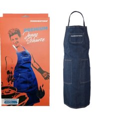 Kuchyňská zástěra Premium denim