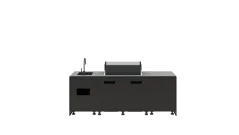 Kitchen boxy - Venkovní kuchyně SET 1 Standart Černá