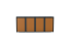 Boxy na 4 popelnice - Model HATCH / STEEL / FLAT Decor