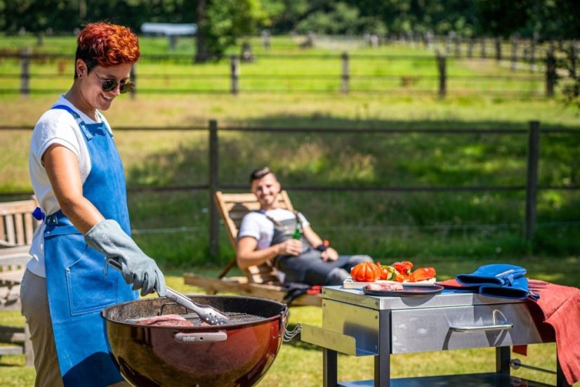 Dámské kožené grilovací rukavice BBQ Premium (pár)