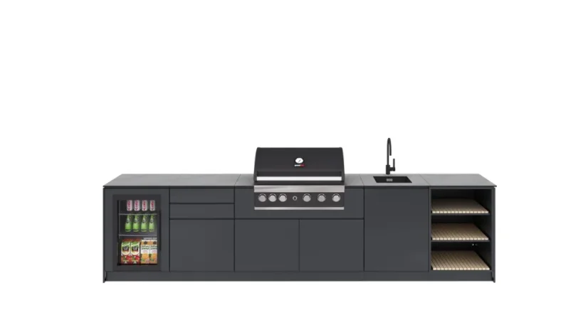 Kitchen boxy - Venkovní kuchyně SET 2 Standart Antracitová