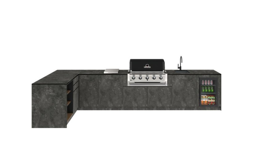 Kitchen Boxy - Venkovní kuchyně model L 2