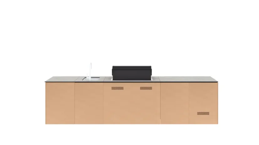 Kitchen boxy - Venkovní kuchyně SET 2 Premium Marrone