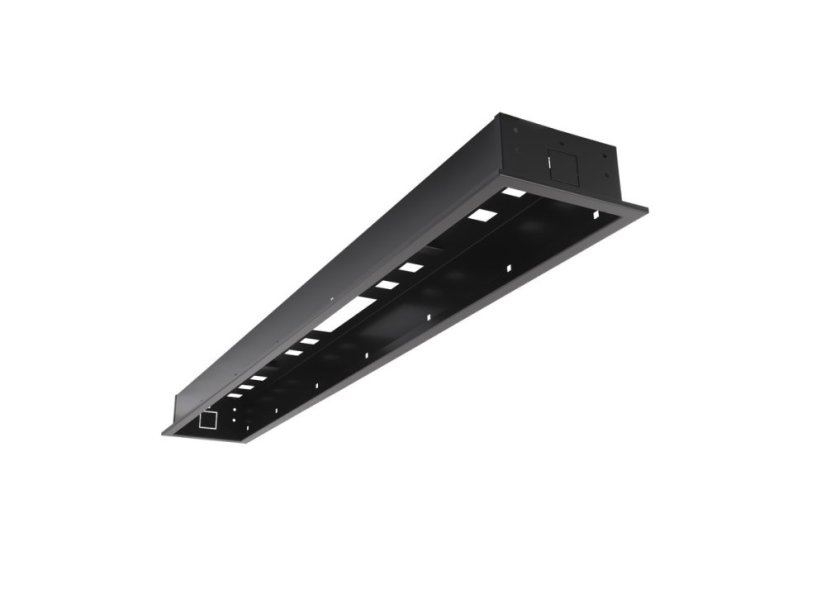 Box pro vestavnou stropní instalaci zářiče HEATSTRIP Design 3200 s DO - modul pro dokonalé splynutí tepelného zářiče se stropem