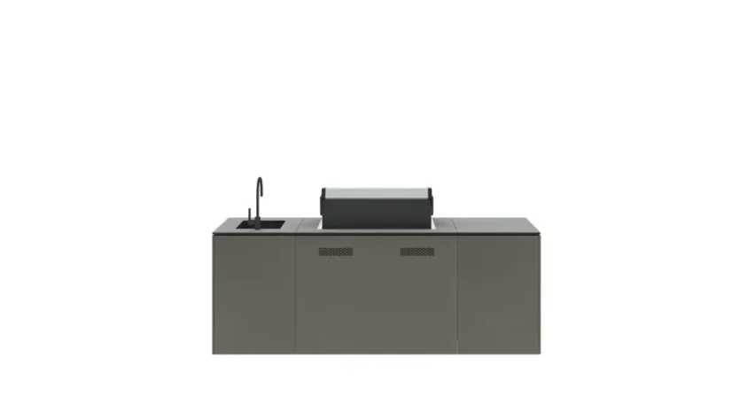 Kitchen boxy - Venkovní kuchyně SET 1 Standart Olivově šedá