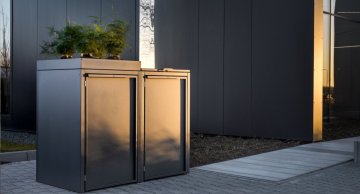 Boxy na popelnice - Počet popelnic - 3