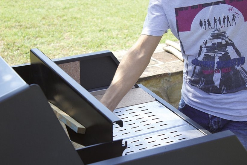 Gril na dřevo a uhlí Fontana Forni MEDITERRANEO