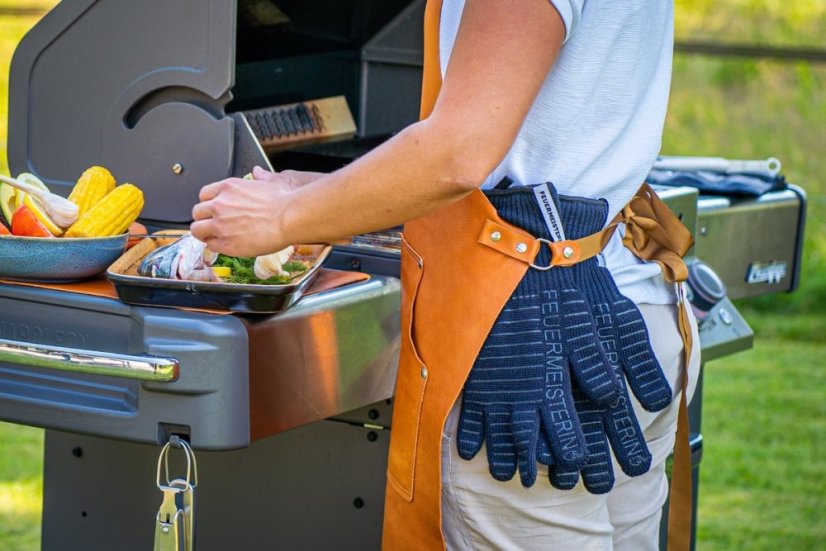 Dámské kevlarové grilovací rukavice BBQ Premium (pár)