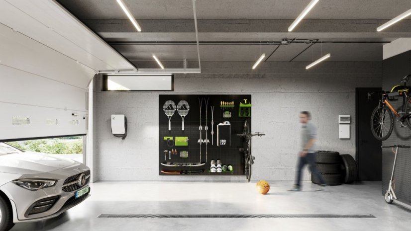 GarageBOXY™ WALL SET M - Barva: RAL 7016 ( Antracit )