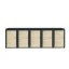 Boxy na 5 popelnic - Model HATCH / WOOD - Barva: RAL 7016 ( Antracit )