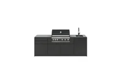 Kitchen boxy - Venkovní kuchyně SET 1 Standart Černá