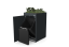 Box na 1 popelnici - Model FLORA / STEEL - Barva: RAL 7016 ( Antracit )