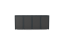 Boxy na 4 popelnice - Model HATCH / STEEL / FLAT Decor