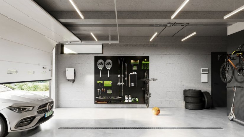 GarageBOXY™ WALL SET M - Barva: RAL 7016 ( Antracit )