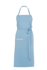 Textilní kuchyňská zástěra Premium modrá