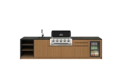 Kitchen boxy - Venkovní kuchyně SET 2 Premium Wood 360