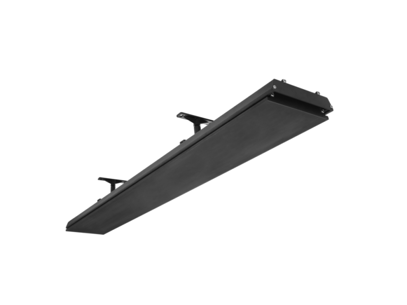 Elektrický tepelný zářič HEATSTRIP Design Radiant Heater 2400 W celočerný