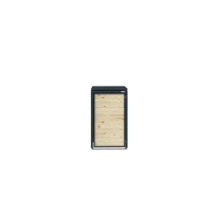 Box na 1 popelnici - Model HATCH / WOOD