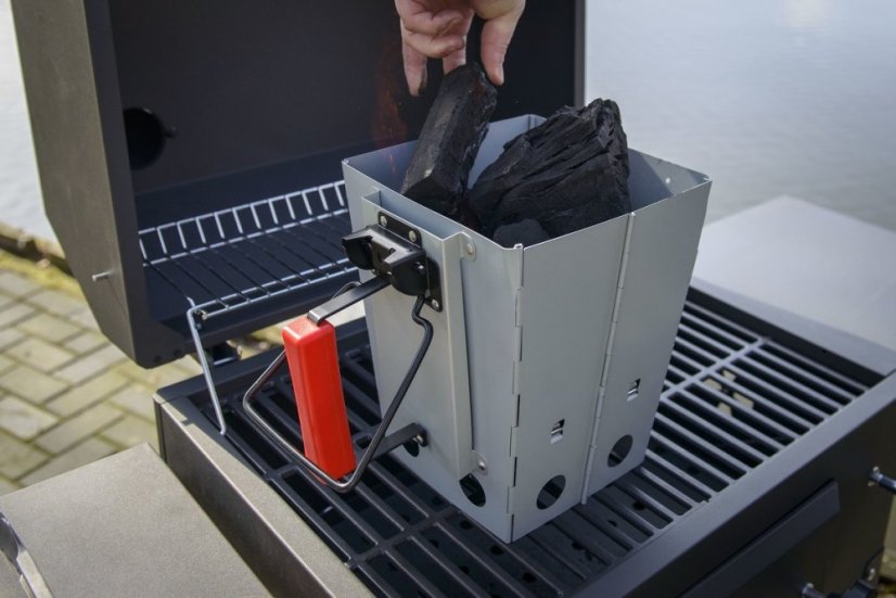 Gril na dřevěné uhlí GrandHall XENON