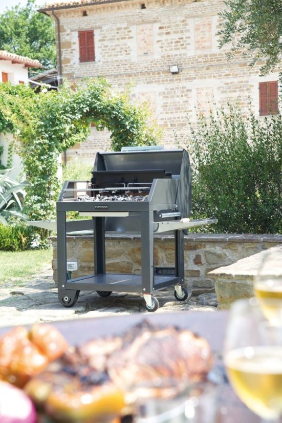 Gril na dřevo a uhlí Fontana Forni MEDITERRANEO