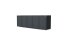 Boxy na 5 popelnic - Model HATCH 05 / STEEL - Barva: RAL 7016 ( Antracit )
