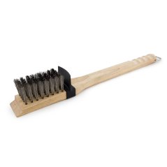 Broil King Kartáč dřevěný heavy/long nerez