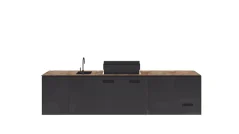 Kitchen boxy - Venkovní kuchyně SET 2 Standart Černá
